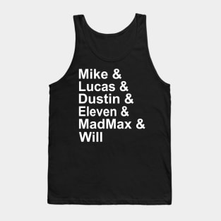 Stranger Things Dream Team Tank Top